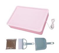 SIXRUN Caja de Luz LED para Niños, Panel Luminoso Ultrabrillante de Sensorial con Conexión USB, para Juegos Creativos y Aprendizaje a Partir de 3 Años (PINK)