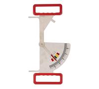 SIXRUN Calibrador de Grasa Corporal para Cerdas Preñadas, Regla de Gestión de Alimentación de Acero Inoxidable, Precisa y Confiable, Ayuda a Mejorar la Eficiencia del Crecimiento