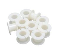 SIXRUN Carretes de Cable de Altavoz, 32 Mm de Diámetro Exterior | Bobinas de bobina de ABS, diámetro interior de 15mm, de 20mm, organización de cables sin nudos y sin enredos, piezas