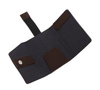 SIXRUN Cartera de Cuero Minimalista Titular de la Tarjeta de Crédito Monedero Delgado para Tarjeta de Identificación con Cuero Suave para Hombres y Mujeres (Café 15,75 X 6,69 X 0,39 Pulgadas)
