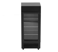 SIXRUN Casa de Muñecas en Miniatura, Refrigerador, Madera Exquisita, Alta Simulación para Casa de Muñecas 1:12, Interacción Entre e Hijos (Black)