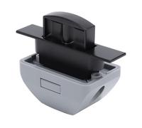 SIXRUN Cerradura sin Llave para Gabinete de Empuje, Aleación de Zinc ABS para Caravanas, Yates, Fácil Instalación (BLACK)