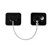 SIXRUN Cerraduras de Seguridad para Niños Cerradura Adhesiva Fuerte para Cajones de Gabinetes de Refrigerador, Material Premium a Prueba de Niños, Hecha de ABS No Tóxico, para Padres con Pequeños