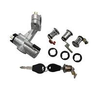 SIXRUN Cilindro de Encendido e Interruptor para GQ Y60 con Construcción Metálica y 2 Llaves para Operación del Cilindro de Cerradura de Puerta de 1988 a 1998