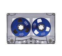 SIXRUN Cinta de Casete en Blanco, 50 Minutos de Tiempo de Grabación, Cinta de Sonido Tipo I de Carrete a Carrete de Metal para Grabación de Música y Expresión Creativa