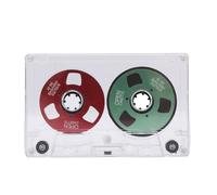 SIXRUN Cinta de Cassette en Blanco, Cinta de Grabación Tipo I de 50 Minutos con Carrete Metálico para Grabación de Música, Punk Rock, Indie, Hip Hop