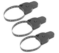 SIXRUN Cinta Métrica Corporal Precisa Mini Portátil Paquete de 3 Cintas Métricas de Costura de Cintura para Confección Artesanal para Uso Doméstico