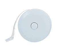 SIXRUN Cinta Métrica Ligera y Suave, Mini Cinta Métrica para Coser Medidas Corporales, de Tela Retráctil Portátil para Trabajo Manual, Material ABS, 1 Medida Corporal (BLUE)