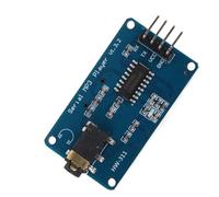 SIXRUN Compact MP3 Player UART Módulo Control de Control de Música Música, Compatible con Leonardo y Debe