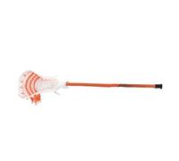 SIXRUN Construcción de Aleación de Aluminio Resistente para el Lacrosse para Niños para una Estructura de Vida Larga para el Entrenamiento de Lacrosse (Orange)