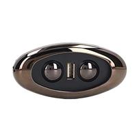 SIXRUN Controlador de sofá Eléctrico, Material ABS, Interruptor Reclinable Fácil de Usar, Carga USB con Retroiluminación LED para Sillones de Masaje y Sofás Eléctricos