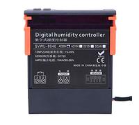 SIXRUN Controlador Digital de Control de Humedad del Aire con Rango de 1% a 99% para Usos Industriales y Residenciales a Prueba de Polvo y Preciso