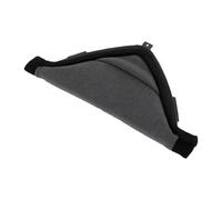 SIXRUN Cortina para Barbilla de Casco, Malla Bloqueadora de Ruido de | Accesorio para modelo AGV K1 K3SV K5S, tejido de punto PU para motociclistas, reducción de ruido del viento que bloquea el