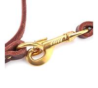 SIXRUN Cuerda de Cuero para Perros, Cuerda Antipérdida Cómoda y Duradera para Perros para Correr, Juego de 1 Uds.