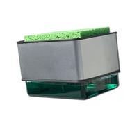 SIXRUN Dispensador de Líquido para Lavavajillas con Prensa de 300ML, Material ABS PS, Almacenamiento Compacto para Limpieza de Platos y Cocina