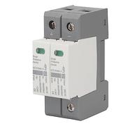 SIXRUN Dispositivo Supresor de Sobretensiones de Voltaje 2P, Protección Eficiente contra Rayos de 500VDC para Sistemas Fotovoltaicos, Retardante de Llama para PC, 1 Unidad