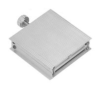 SIXRUN Elevador de Tijera Mesa Elevadora de Laboratorio Manual Pequeña Plataforma Elevadora de Aleación de Aluminio 90 X 90 Mm Rango de de 26 a 90 Mm Capacidad de 30 Kg para Instrumentos de Medición