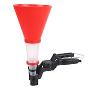 SIXRUN Embudo de, Embudo de de Plástico para Automóvil con Diseño Anti Desbordamiento Autoblocante, de Llenado de Aceite de 4 Piezas para Gasolina y Aceite de Motor, Uso Universal para Autos,