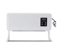 SIXRUN Enfriador de Calentador Montado en la Pared, Máquina Calentadora de Aire Acondicionado con Control de Clima de bajo Consumo con Control Remoto para el Baño del Dormitorio (Enchufe de la UE