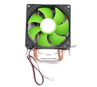 SIXRUN Enfriador de CPU, Diseño de Tubo de Calor Dual, Ventilador de Funcionamiento Silencioso de 48 CFM para CPU y (Versión no luminosa)