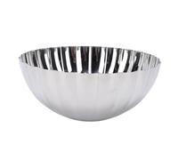 SIXRUN Ensalada Moderna de Acero Inoxidable, Frutero Multiusos para Decoración de Mesa de Cocina, Ligero, Portátil, 7,9x3,5 Pulgadas