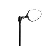 SIXRUN Espejo Retrovisor para Casco, Espejo de Seguridad Giratorio Ajustable, Ligero para Bicicleta de Montaña y Carretera, con Visión Clara de 360 Grados