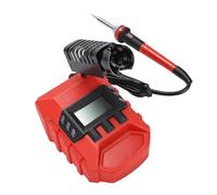 SIXRUN Estación de Soldador Inalámbrico de 60 W con Batería de 4,0 Ah, 6 Horas de Funcionamiento, Temperatura Ajustable de 200 a 480 ℃ para Reparación de Electrodomésticos, Soldadura de