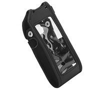 SIXRUN Funda de Cuero PU para Walkie Talkie con Cordón para una Protección y Portabilidad Efectivas para Radio Bidireccional Anytone AT-D878UV