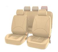 SIXRUN Fundas Universales para Asientos de Coche, de Piel Sintética, Cómodas y Elegantes, Protectoras para Asientos Delanteros, Se Adaptan a la Mayoría de los Modelos de Vehículos, Fáciles de