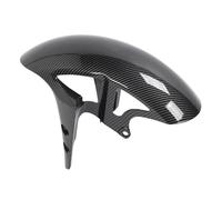 SIXRUN Guardabarros Delantero de Motocicleta, Aleta de Barro Estilo Fibra de Carbono para YZF R1 R6 MT-10, Se Adapta a 2009-2022, Evita Escombros en la Carretera, Fácil Instalación