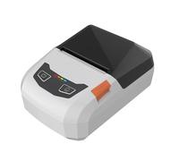 SIXRUN Impresora Térmica de Etiquetas, Material ABS, Etiquetadora Portátil con Batería Recargable, Velocidad de Impresión de 80 Mm/s, Ideal para Pequeñas Empresas y Uso Doméstico (White)