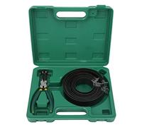 SIXRUN Juego de Compresores de Aros de Pistón Kit de Herramientas de Compresor de Aros de Pistón de Metal de 62 a 145 Mm con 14 Bandas y Alicates de Instalación para Reparación de Motores de