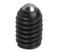 SIXRUN Juego de émbolos de Resorte M4 de 10 Piezas, émbolos de Bola de Precisión Resistentes para Abrazaderas y Moldes de Acero Al Carbono (M4*8(10PCS))