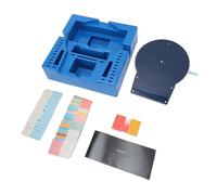 SIXRUN Juego de Mesa Wavelength Juego de Cartas para Fiestas Estratégico de Lectura Mental para Jugadores Mayores de 14 Años con Dial Giratorio Tarjetas de Doble Cara para