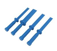 SIXRUN Juego de Raspadores de Cincel de Plástico, Nailon Resistente a Altos Impactos, 4 Raspadores Universales para Quitar Masilla y Quitar Pintura