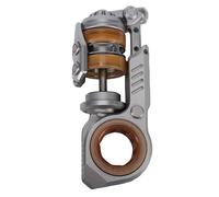 SIXRUN Juguete Magnético para Aliviar el Estrés, Anillo de Descompresión de Acero Inoxidable de Aleación de Ti para Aliviar la Ansiedad y Estimulación Táctil