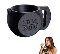 SIXRUN Kettlebell Ice Cream Pint Holder with Spoon Slot Unique 3D Printed