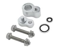 SIXRUN Kit de Bloqueo de AC Trasero, Kit Terminador de Línea de AC, de Eliminación de de Aluminio con Junta de Sellado HNBR para Optimización del de Delantero