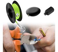 SIXRUN Kit para Pasar Cables, Herramienta de Pesca de Alambre con Orificio Frontal Giratorio para Pasar Cables a Través de Paredes, Techos y Suelos (aleatorio)