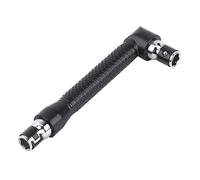 SIXRUN L Shape 1/4 Inch Hex Socket Wrench, Double Head Bit Tool with Comfortable Grip for Home Garage Workshop Metal Wood Workers