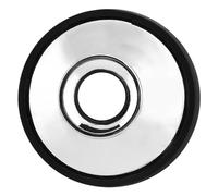 SIXRUN Lade Silenciador de Saxofón Alto ABS Ligero para Debilitar el Sonido para Practicar Saxofón para Amantes del (SILVER)