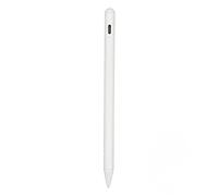 SIXRUN Lápiz óptico para Tableta, Aleación de Aluminio, Lápiz Magnético para Pantalla Táctil con Sensor de Inclinación para Tabletas iOS Mini Air Pro (White)