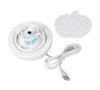 SIXRUN Lavavajillas Mini Ultrasónico USB, Máquina de Lavar Platos Portátil para Encimera con Rociador de Agua a Alta Presión para Limpieza de Fregadero de Cocina Doméstico (BLUE)