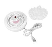 SIXRUN Lavavajillas Mini Ultrasónico USB, Máquina de Lavar Platos Portátil para Encimera con Rociador de Agua a Alta Presión para Limpieza de Fregadero de Cocina Doméstico (rojo)