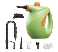 SIXRUN Limpiadora a, Máquina de Limpieza a de Alta Presión, Fregona a 1200W 700ML Tanque de Agua 2 Velocidades para Cocina Baño Coche (Enchufe europeo 220V)