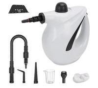 SIXRUN Limpiadora a, Máquina de Limpieza a de Alta Presión, Fregona a 1200W 700ML Tanque de Agua 2 Velocidades para Cocina Baño Coche (Enchufe europeo 220V)