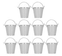 SIXRUN Maceta, Mini Cubo de Metal Elegante de Colores Cálidos con Material de Hierro Decoración Interior y Exterior, Planta Suculenta (4 * 5.5 * 6)