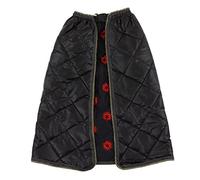 SIXRUN Manta Plegable para Silla de Ruedas, Calentador, Bolsillo Frontal de Fibra de Poliéster Suave para Gafas y Teléfonos Móviles, Adecuado para la Mayoría de Sillas de Ruedas