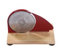 SIXRUN Máquina de Corte de Pan de Manivela de Precisión, sin Esfuerzo para Usar, Base de Madera para un Fácil Almacenamiento y Portabilidad, Diseñada para la Precisión