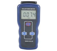 SIXRUN Medidor de Energía Solar, Probador de Intensidad de la Luz Solar con Función de Retención Máxima y Retención de Datos para Medición de Radiación Solar, Investigación de Energía